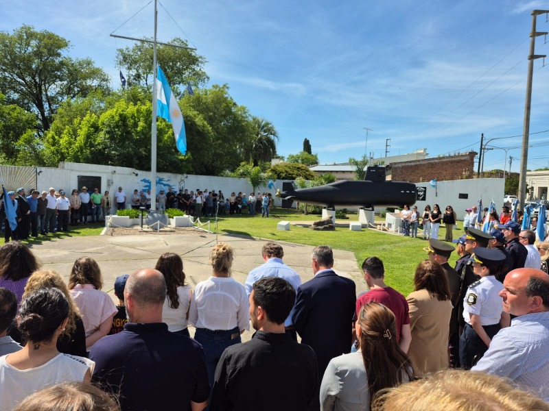 A 8 aos del hundimiento, un nuevo homenaje a los hroes del ARA San Juan